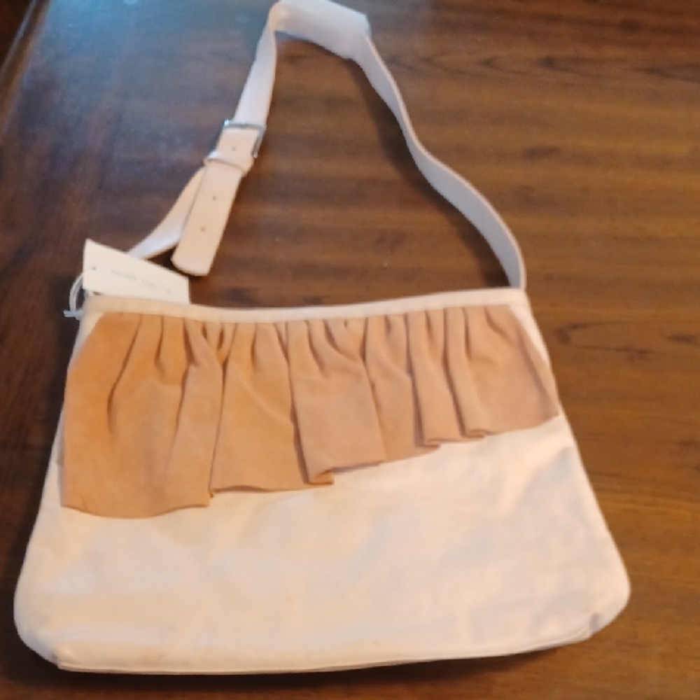 Chic Two-Tone Women's Shoulder Bag